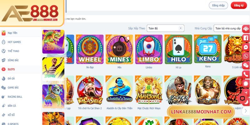 Các tựa game slots với cơ chế thưởng cực khủng